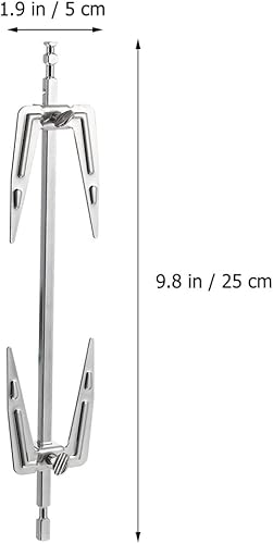 Miniatura 2 de DOITOOL 25 tenedores para barbacoa de acero inoxidable, 9.84 pulgadas de longitud, plateado, acabado cepillado
