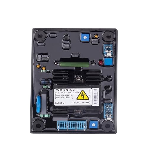 Genérico Regulador de Voltaje Avr SX460 Alternador 220v 380v Piezas del generador(Common 4-Pin)