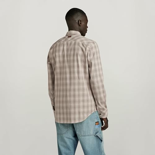 G-STAR Men's Marine Slim Long Sleeve Shirt Mehrfarben (Shamrock Liam Check D24963-D531-G545) XL – Ansicht 4