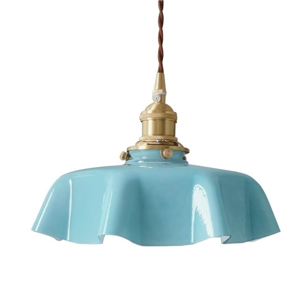 Lustre fleur française en verre pour la cuisine et la chambre