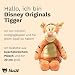 Steiff Kuscheltier Disney Originals Tigger aus Winnie Puuh, Süßes Stofftier, Kinder, Jungen & Mädchen, Friends, 30 cm, Orange, 024535