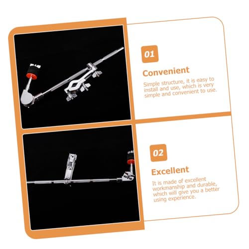 Brazo extensible ajustable para platillos de batería miniatura 7