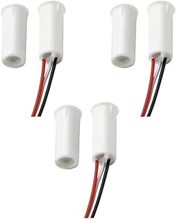 Magnetic Reed Switch RC-35 NC/NO Recessed Wired Door Window Alarm, Magneti Door Switch, Contact Sensor, for Home Security and Burglar Alarm Systems