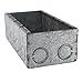 Steel City GW-425-C Tile Masonry Box, 4-Gang, 2-1/2
