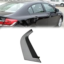 Door Window Pillar Posts Cover Trim Rear Pillar Molding Garnish Trim for 2012-2015 Honda Civic 72721-TR3-A00/72761-TR3-A00 Right Passenger Side