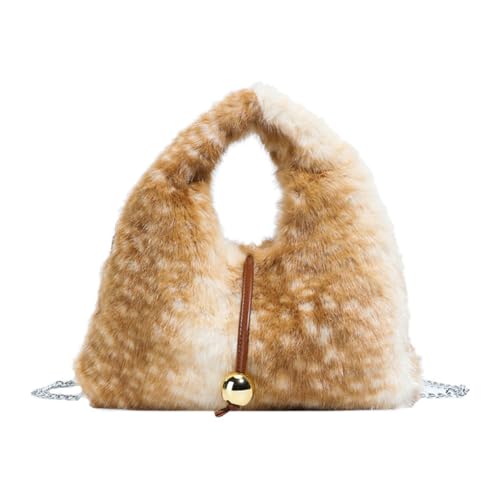 Sac de travail de grande taille en peluche pour femme style coréen moderne