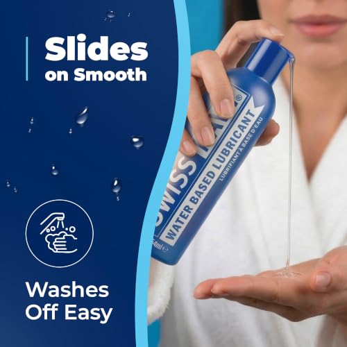Image of Swiss Navy Premium Water-Based Lubricant - 12 oz | Lubricating Gel for Men, Women & Couples - Toy Safe - Non-Staining Formula - Compatible with Latex & Condoms