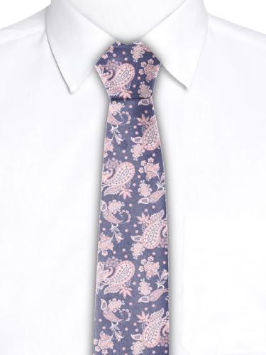 Image of BLACKSMITH Fashion Printed Tie for Men - Fashion Accessories for Blazer, Tuxedo or Coat.