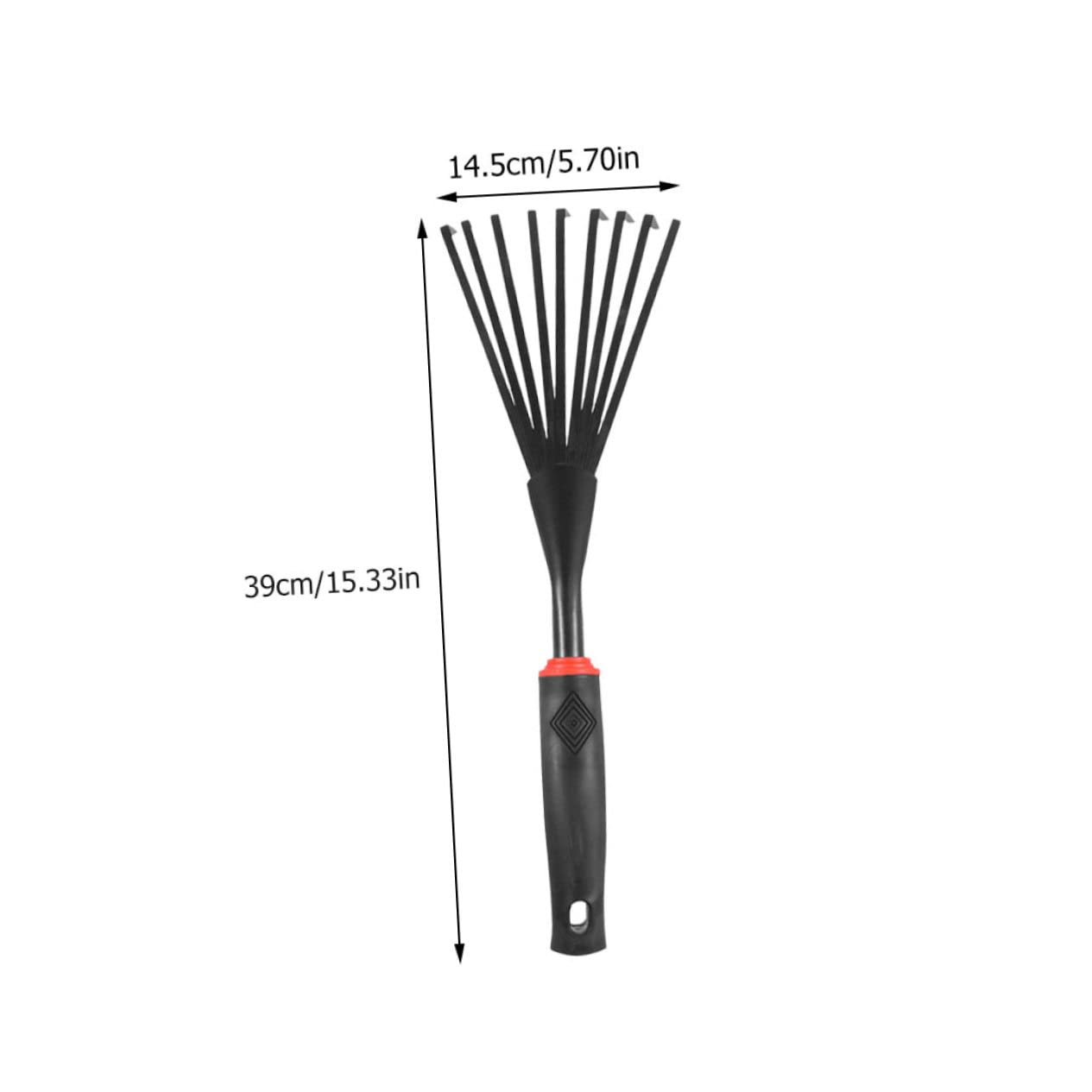 TOYANDONA 2 Sätze Gartenrechen Handliche Gartenrechen Mit Ergonomischem Griff Für Effektives Von Laub Und Für Garten Camping Und Landschaftspflege 2 Stück * 2