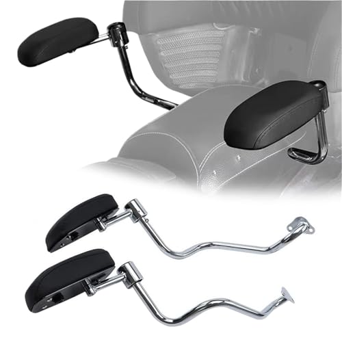 GQUIKGW Barra de Apoyo Reposabrazos para Baúl De Pasajeros De Motocicleta, 1 Par, Montaje En Asiento Trasero, Pasamanos, Caja Trasera para Indian para Pursuit Dark para Horse 2022 2023 2024