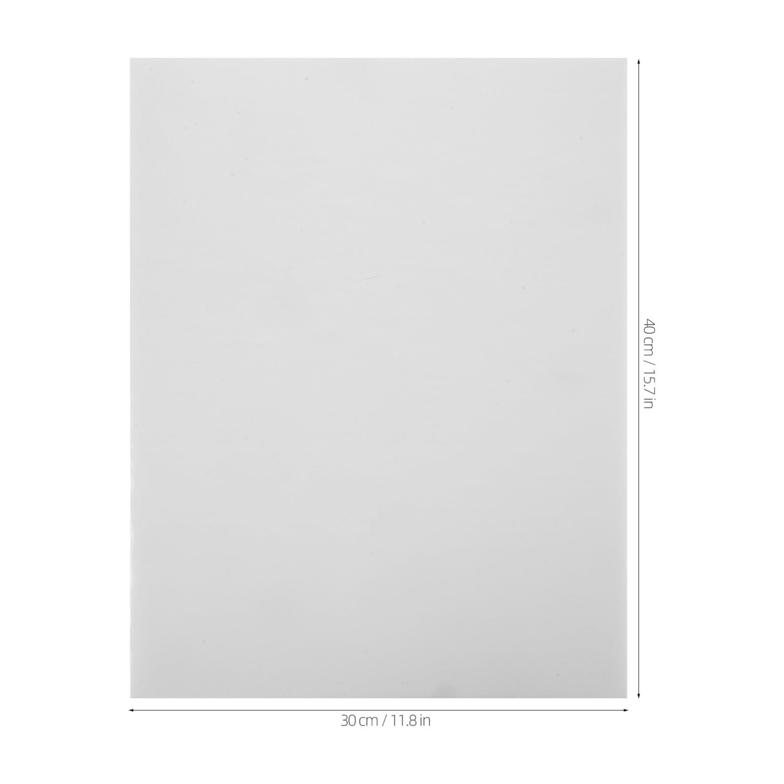 OSALADI 10 szt. białej piankowej planszy reklamowej, 15,8 x 11,8 x 0,4 cala