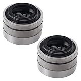 TRQ Rear Axle Shaft Repair Bearing Driver & Passenger Side Compatible with 84-03 Dodge 80-17 Ford...