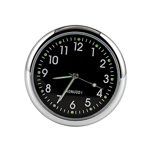 Stick-On Car Dashboard Mini Clock Tiny Vent Quartz Clock Auto Ornament Car Accessories for Cars SUV Home image 5