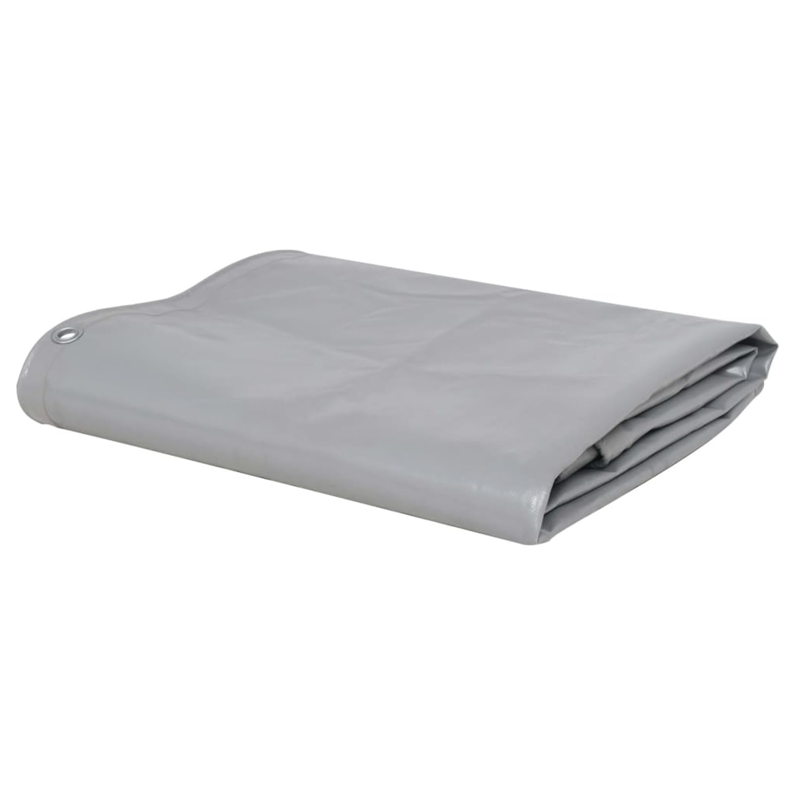 Homgoday Bâche 650 g/m² 3 x 4 m Gris Bâche imperméable avec œillets renforcés Résistant aux UV et à la moisissure Bâche de protection pour meubles caravane multi-usage pour l'extérieur