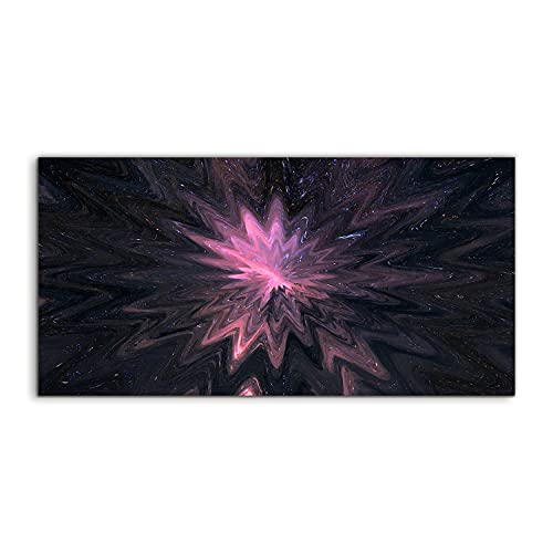 Tableau acrylique 100x50cm cosmos pour decoration murale salon Coloray