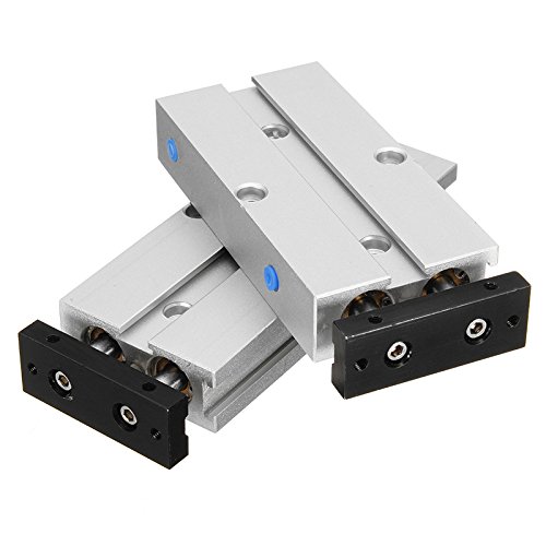 Hitommy Tn10X40/Tn10X50 10Mm Bore 40/50Mm Stroke Double Rod Pneumatic Air Cylinder Double Acting - 10X40 #TOP3