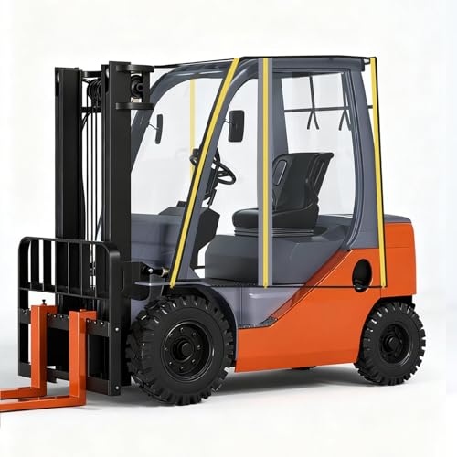 Forklift Cab Cover Enclosure Universal Size Heavy Duty All Weather Using Standard Size