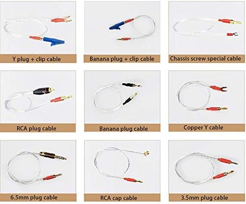 Lysee Plug & Connectors - 0.5m Cable For HiFi Audio GND Grounding Box Tuning Box Power Purifier Electronic Black Hole - (Color: UK power cable, Bundle: 17AWG pure silver)