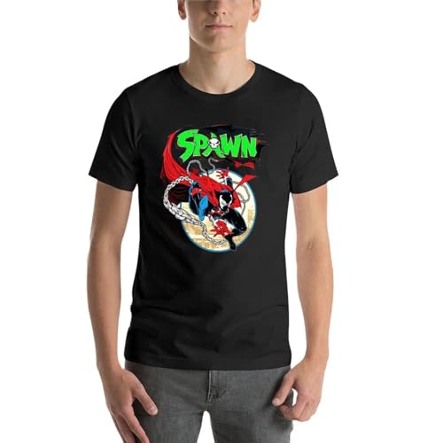 AODBEJP Spawn-300-Designer-T-Shirt-Short-sleeve-graphic-t-shirts-Short-t-shirt-heavyweight-t