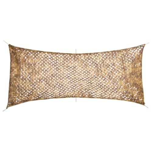 Ordellia Oxford Fabric Camouflage Net with Storage Bag 409 x 206 cm Sand White, UV Resistant, Quick Drying, Lightweight and Compact for Hunting