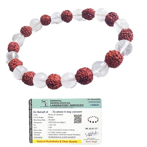 Image of HEALING AND SEMI-PRECIOUS CRYSTAL STONE BRACELET 8 MM ROUND FOR FENSHUI