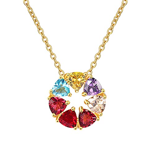 Cadeaux de fête de mariage uniques avec ce collier topaze 925 pour dame