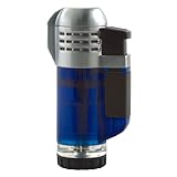 XIKAR Tech Triple Torch Lighter, Blue
