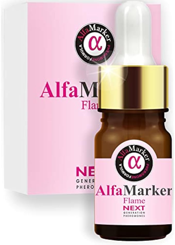 AlfaMarker Flame Pheromone Oil for Women - Pheromone Perfume for Women 5ml
