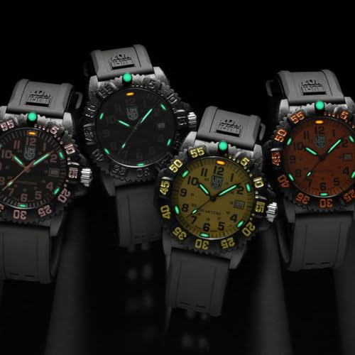 Luminox G Sea Lion X2.2079 zegarek męski 37 mm – zegarek wojskowy w kolorze czarnym ze wskaźnikiem daty, 100 m wodoszczelny, czarny