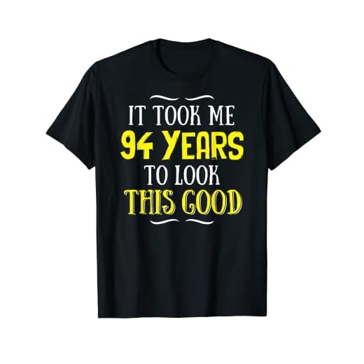 Camiseta de cumpleaños de 94 años, feliz cumpleaños de 94 años Camiseta