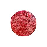 Chenxi Studio Jaula rodante redonda para conejos, jaula para aves de corral, animales pequeños con estructura ventilada para gallineros de granja, jaula rodante para animales al aire libre