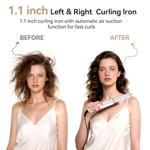 Image of Blow Dryer Brush 5 in 1: Ionic Hot Air Styler Hair Dryer Brush Blow Dryer Set for Curling Volumizing Straightening Styling