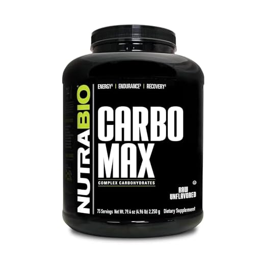 NutraBio CarboMax Carbohydrate Power Blend