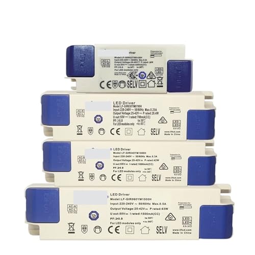 LED driver 36W résout le clignotement des dalles LED transformateur 900mA 220V