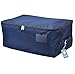 iwill CREATE PRO High Density Oxford Fabric Under Bed Storage Bag, Closet Organizer Soft Bag, Space Saver Bag for Clothing, Duvets, Bedding, Pillows, Curtains (Midnight blue, L)