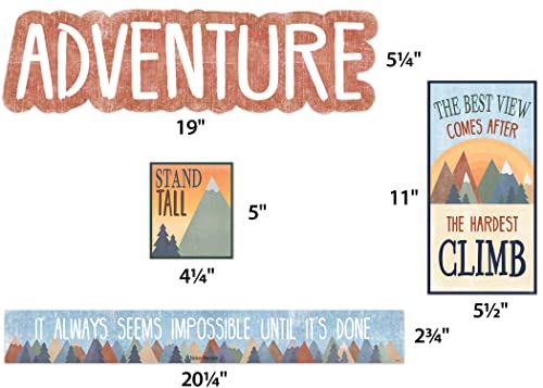 Moving Mountains Let the Adventure Begin Mini Bulletin Board pour motiver les élèves