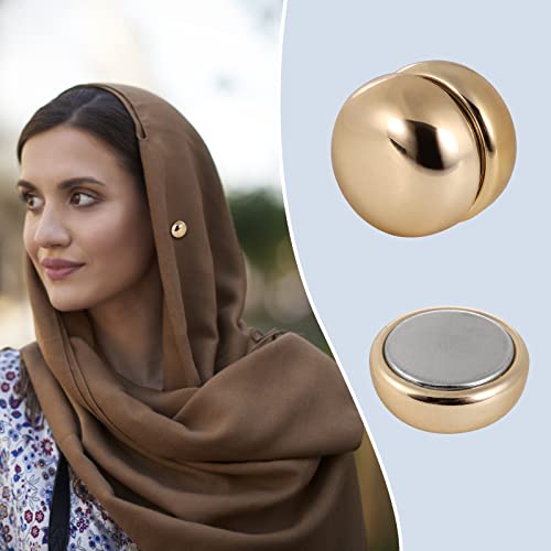 Image of Strong Hijab Magnet Pins for Women, Multi-Use Scarf Magnets Pin for Scarves Shirts Dress and Clothes