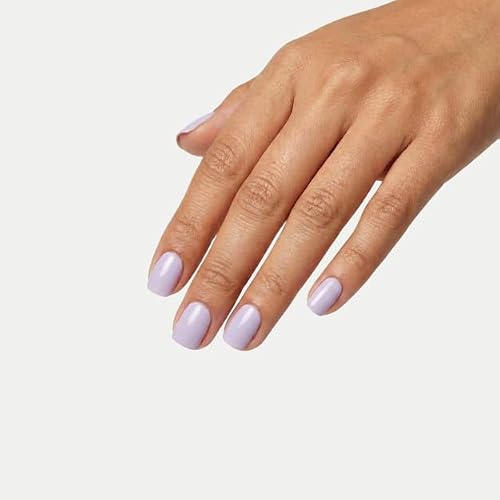 Semi Cured Gel Nail Wraps | Maddison (Soft Cool Purple with a glossy finish. Easily applied and set using any UV/LED lamp)