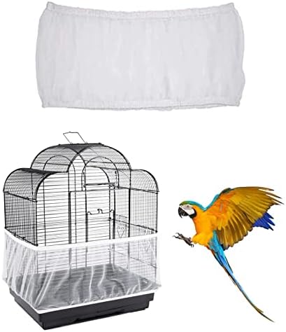 Copertura Per Gabbia Uccelli 89x64x120cm - Tessuto Oxford Impermeabile E Traspirante - Foto 4