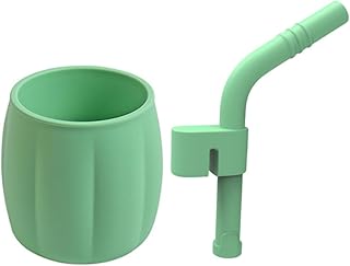 KOMBIUDA Copo De Palha De Silicone Copo De Água Infantil Copo De Aprendizagem Para Crianças Copos Para Beber Copo De Palha Para Bebês Copo Infantil Com Canudo Copos Com Canudinho De