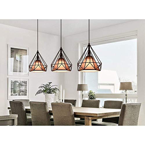 Lustre de style industriel nostalgique pour restaurant et salon chaleureux
