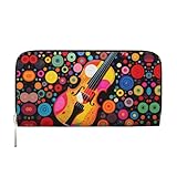 Caractéristiques du produit : grand compartiment pour billets, compartiment caché, compartiment zippé, fente pour carte d'identité, emplacements pour cartes, compartiment pour chèques, garde vos cartes de crédit, espèces, pièces de monnaie, reçus, chéquier et téléphone portable organisés.