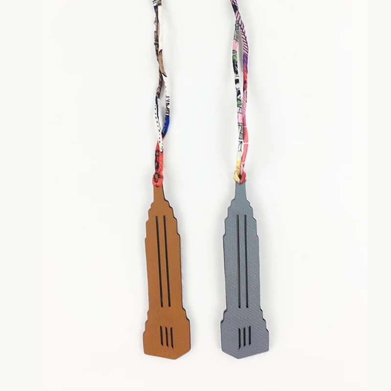 Rule Die Cut Steel Punch Statue of Liberty Empire State Building Pendant Dies Cutter for Leather Shoulder Bag Crafts - (Color: Liberty)