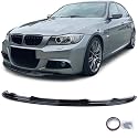 Front Spoiler Lippe Performance Schwarz Glanz für 3er BMW E90 E91 2008-2012