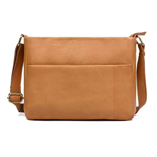 Bandoulière en cuir véritable Hudson & James, l'élégance d'un sac chic et durable