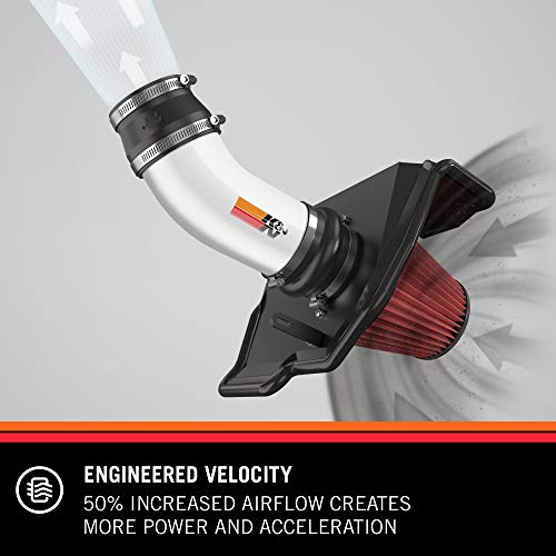 Image of K&N Cold Air Intake Kit: High Performance, Increase Horsepower: Compatible with 2003-2006 MAZDA (6) 69-6025TS