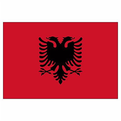 Adesivo 3D Bandiera Albania - Scudetto Resinato, 80x65mm, Per Auto O Moto, Resistente - Foto 10