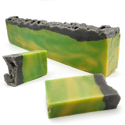 1 Ud. Barra de jabón artesano de Aguacate (1.2kg) Venta al por mayor - DIY - Jabones naturales a granel - Hecho en España - Regenerador, antioxidante, hidratante - Piel seca, escamosa, envejecida