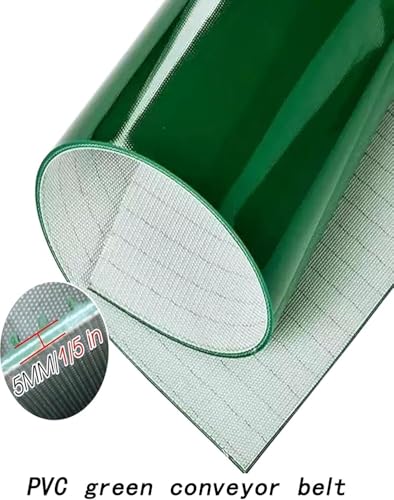 Cinta transportadora de PVC plana con acabado sin costuras de alta precisión 6