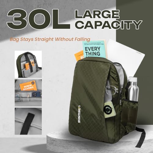 Image of Premium Backpack for Men & Women | Anti-Theft Design | Light-Weight | 15.6 inch Laptop | Water-Repellant | Spacious Pockets | For Office, Travel, Business, & Daily Use (30 L)
